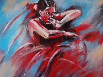 Photo: Custom-made oil paintings for your home or office